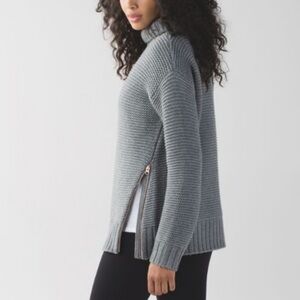 Lululemon Athletica Karma Kurmasana Knit Sweater
